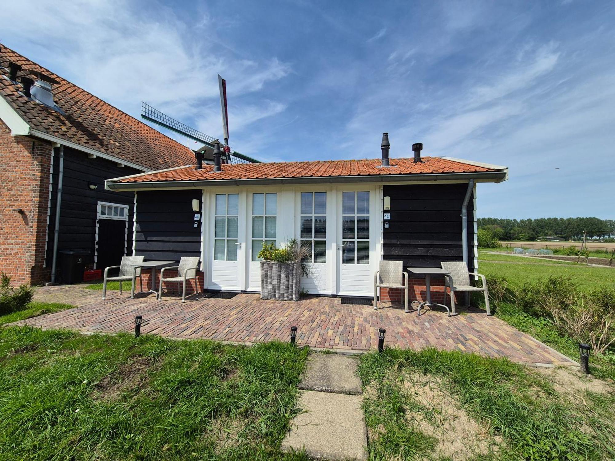 Ovezande Bij Molen De Blazekop, Rustig En Landelijkヴィラ エクステリア 写真
